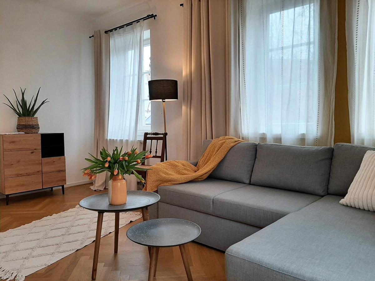 Apartment 4-6 Personen I 80Qm I Altstadt I Dachterasse I Parkplatz Straubing Extérieur photo